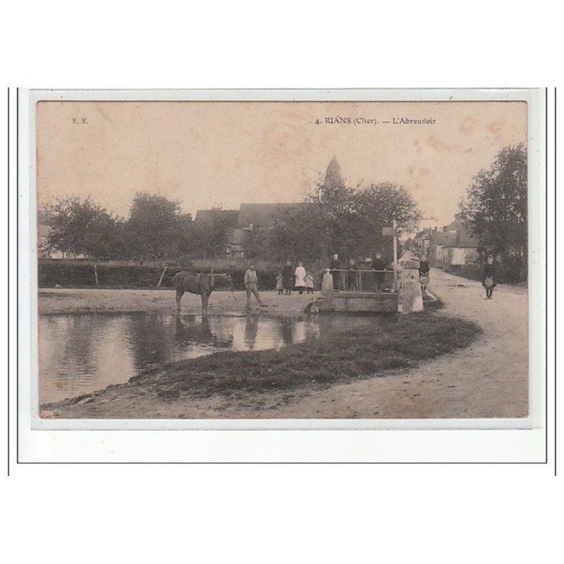 RIANS - L'abreuvoir - très bon état