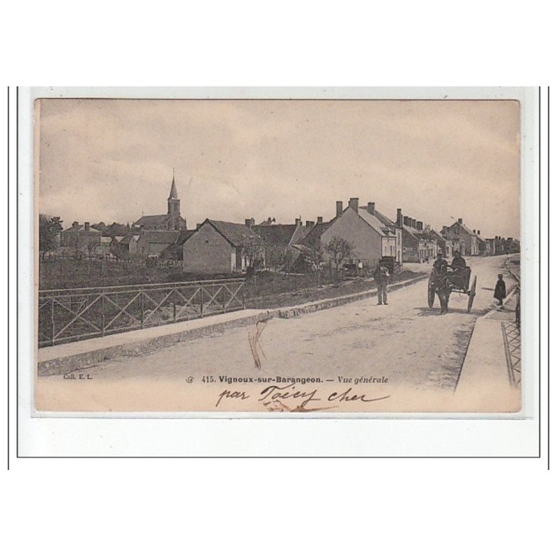 VIGNOUX SUR BARANGEON - Vue générale - très bon état
