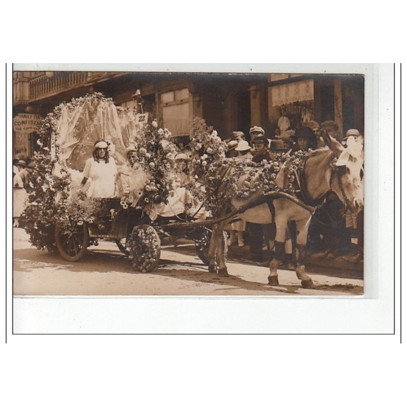 BERCK PLAGE- CARTE PHOTO - Fête - très bon état