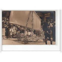 BERCK PLAGE- CARTE PHOTO - Fête - char à voile - très bon état