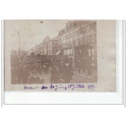 BOULOGNE SUR MER- CARTE PHOTO - Tramway - très bon état