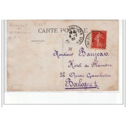 BOULOGNE SUR MER- CARTE PHOTO - Tramway - très bon état