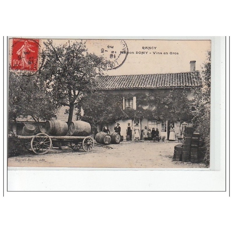 RANCY - Maison Domy - Vins en gros - très bon état