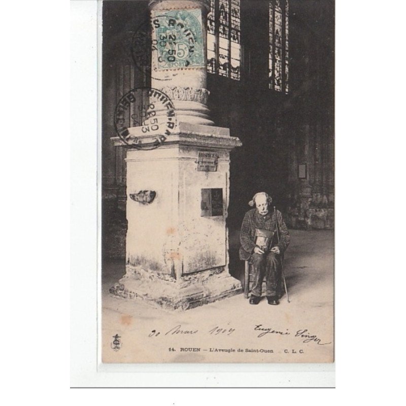 ROUEN - L'aveugle de Saint Ouen - très bon état