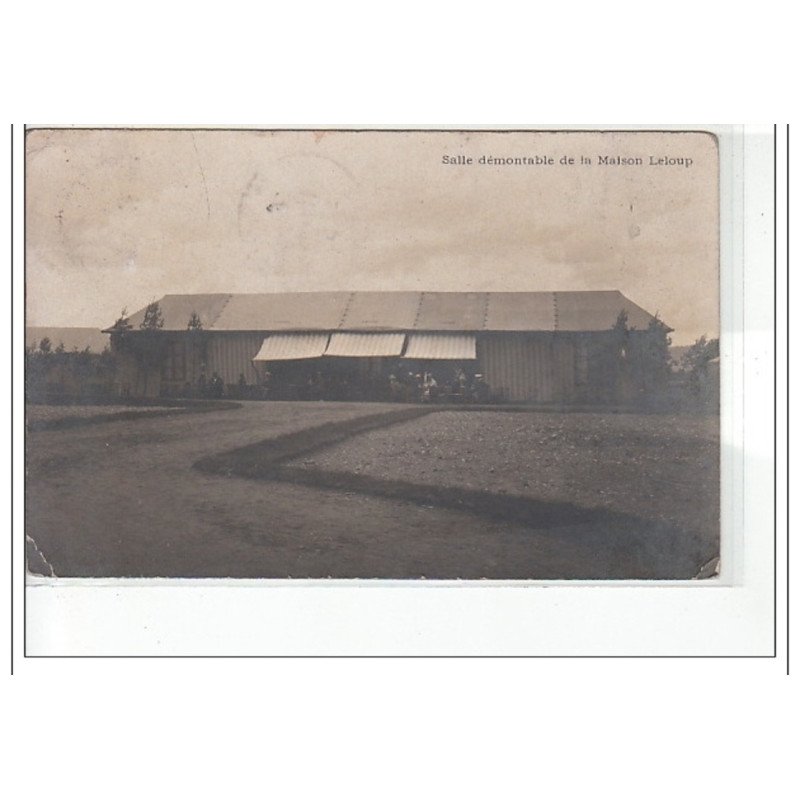 ROUEN - Salle démontable de la maison Leloup - état