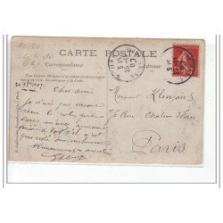 ROUEN - Salle démontable de la maison Leloup - état