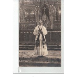 GERPONVILLE par Valmont - carte photo de l'Abbé Bellanger en 1933 - très bon état