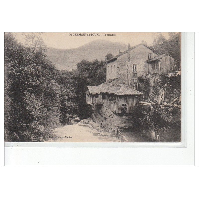 SAINT GERMAIN DE JOUX - Tournerie - Très bon état