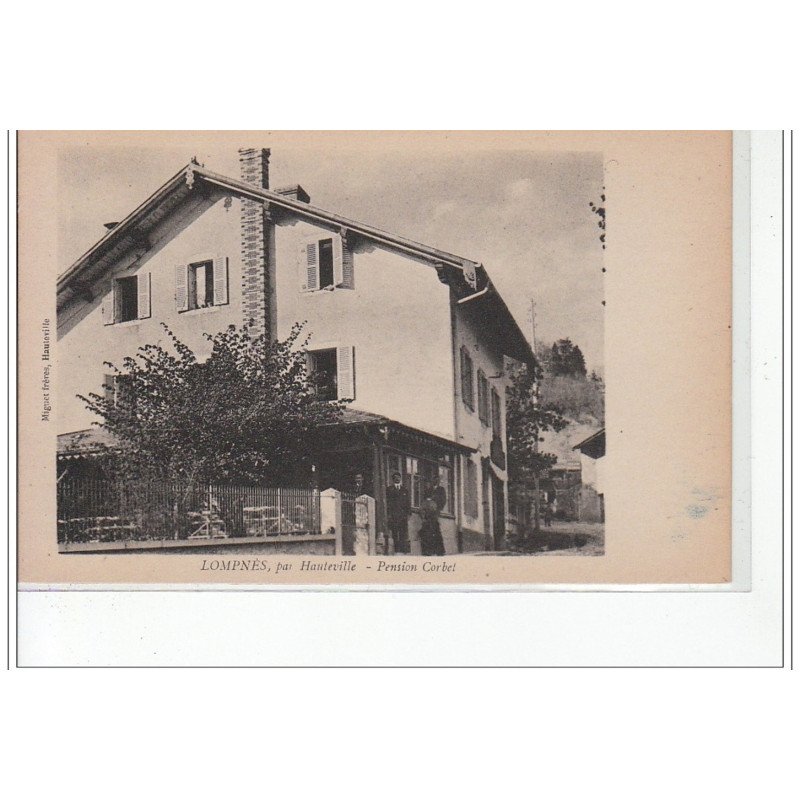 LOMPNES, par HAUTEVILLE - Pension Corbet - Très bon état