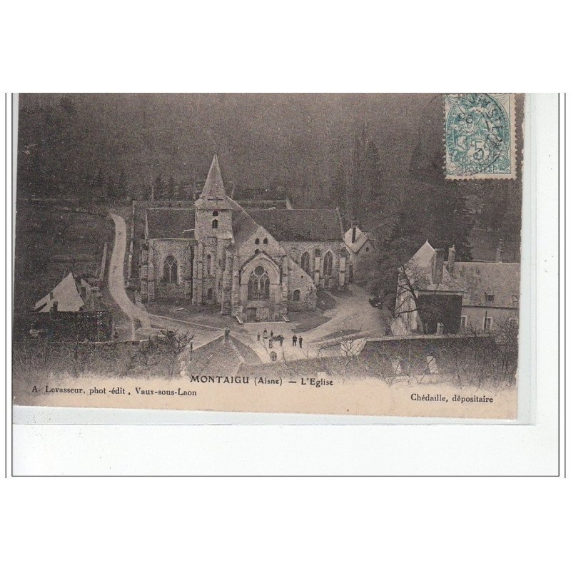 MONTAIGU- L'église - très bon état