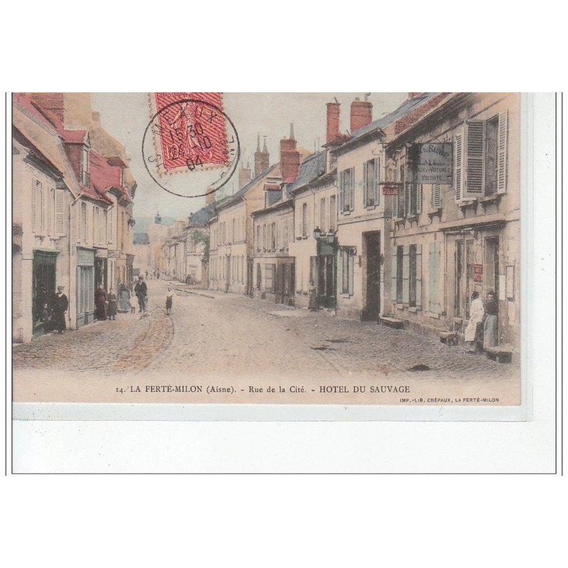 LA FERTE MILON - Hôtel du Sauvage - très bon état