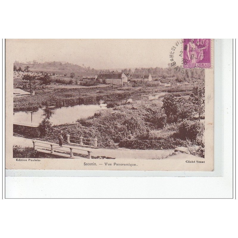 SACONIN - Vue panoramique - très bon état
