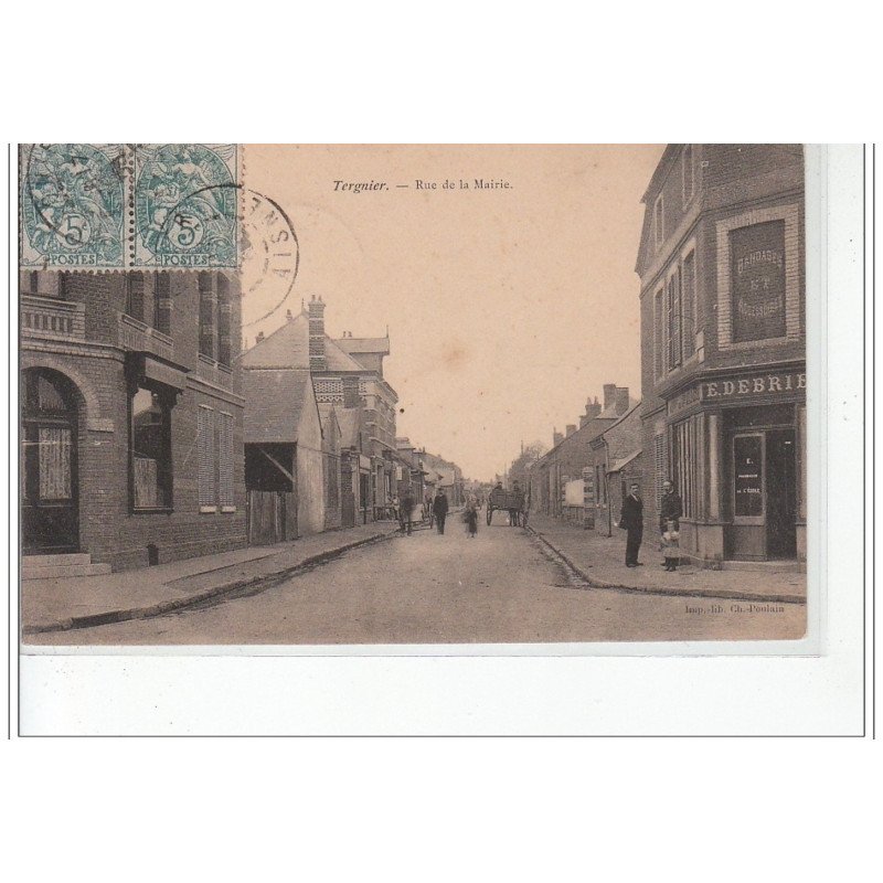 TERGNIER - Rue de la mairie - très bon état