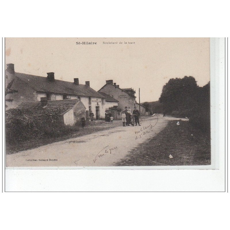 SAINT HILAIRE - Boulevard de la Gare - très bon état SAINT HILAIRE - Boulevard de la Gare - très bon état