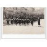 BIARRITZ : lot de 7 photos format cartes photos d'un défilé militaire vers 1945 - très bon état