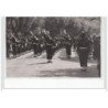 BIARRITZ : lot de 7 photos format cartes photos d'un défilé militaire vers 1945 - très bon état