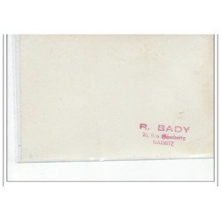BIARRITZ : lot de 7 photos format cartes photos d'un défilé militaire vers 1945 - très bon état