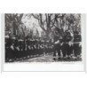 ANTIBES : lot de 8 photos format cartes photos d'un défilé militaire vers 1945 - très bon état