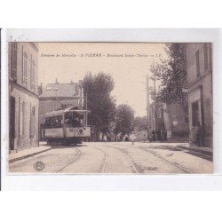 SAINT-PIERRE: boulevard sainte-thérèse, tramway - très bon état