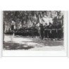 ANTIBES : lot de 8 photos format cartes photos d'un défilé militaire vers 1945 - très bon état