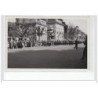 STRASBOURG : lot de 15 photos format cartes photos d'un défilé militaire vers 1945 - très bon état