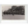 STRASBOURG : lot de 15 photos format cartes photos d'un défilé militaire vers 1945 - très bon état