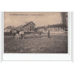 SAINT OUEN SUR MORIN : le labourage au quinconce - très bon état