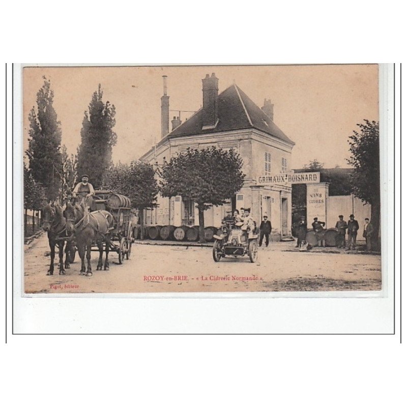 ROZOY EN BRIE : la cidrerie Normande - très bon état