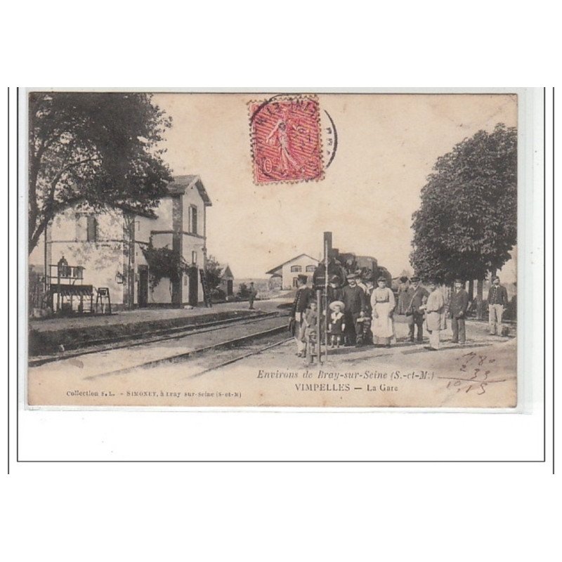 VIMPELLES : la gare - très bon état