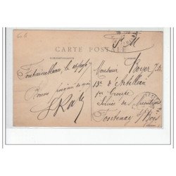 FONTAINEBLEAU : la Treille du Roi - vente du chasselas (vignes) - très bon état