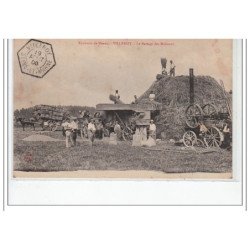 VILLENOY : le battage des moissons - très bon état