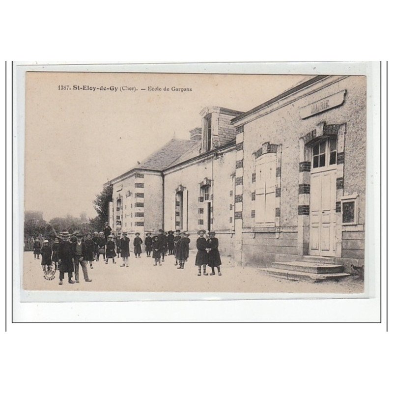 SAINT ELOY DE GY - Ecole de Garçons - très bon état