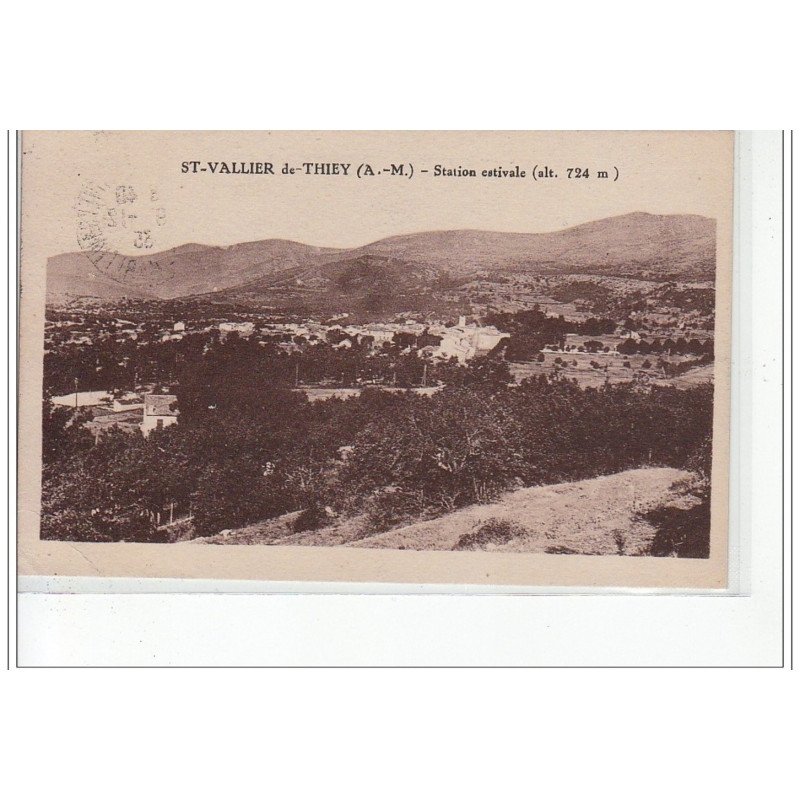 SAINT VALLIER DE THIEY - Station estivale - très bon état