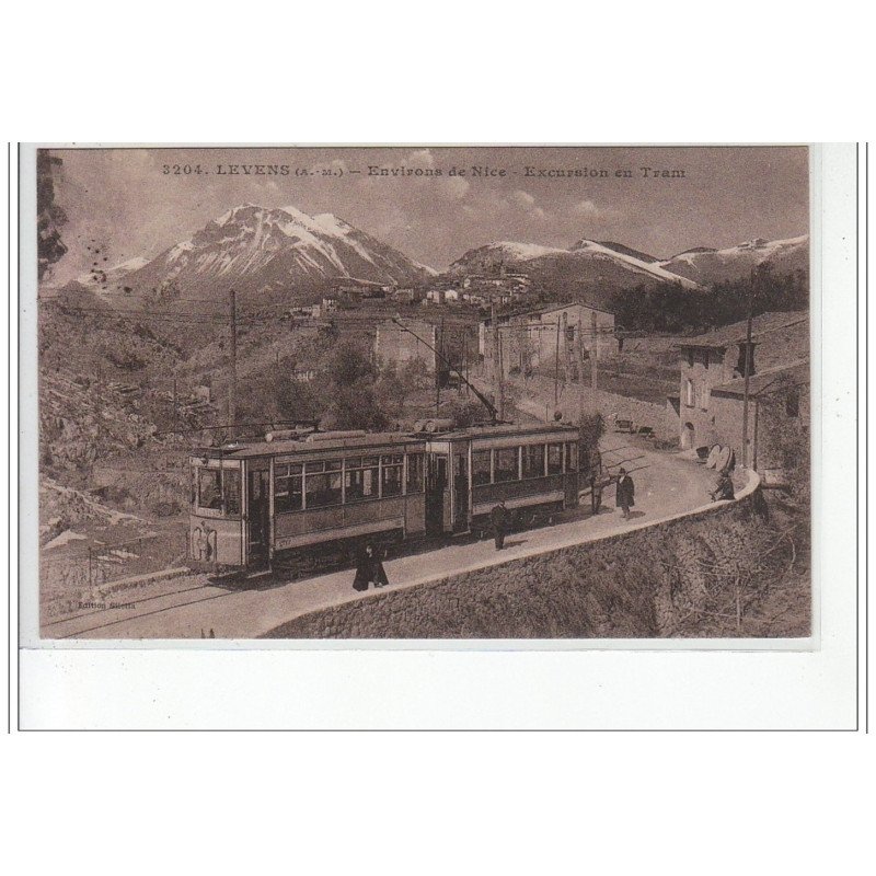 LEVENS - Environs de Nice - excursion en tram - très bon état