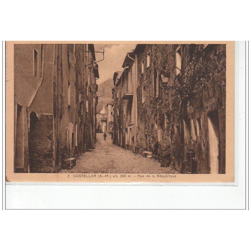 CASTELLAR - Rue de la République - très bon état