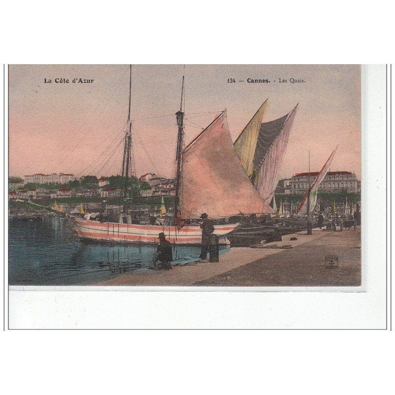 CANNES - Les quais - très bon état