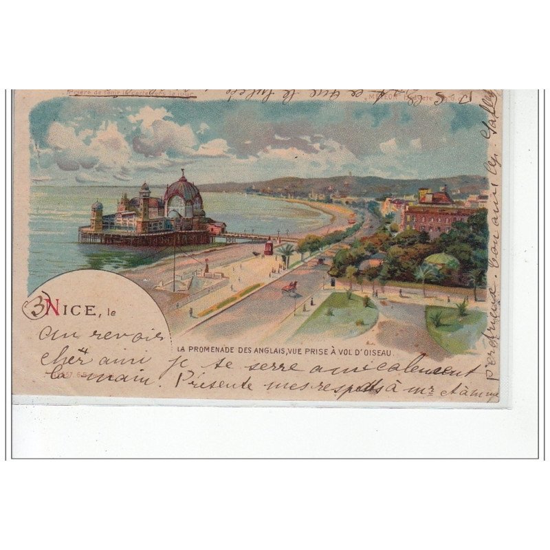 NICE - La Promenade des Anglais - très bon état