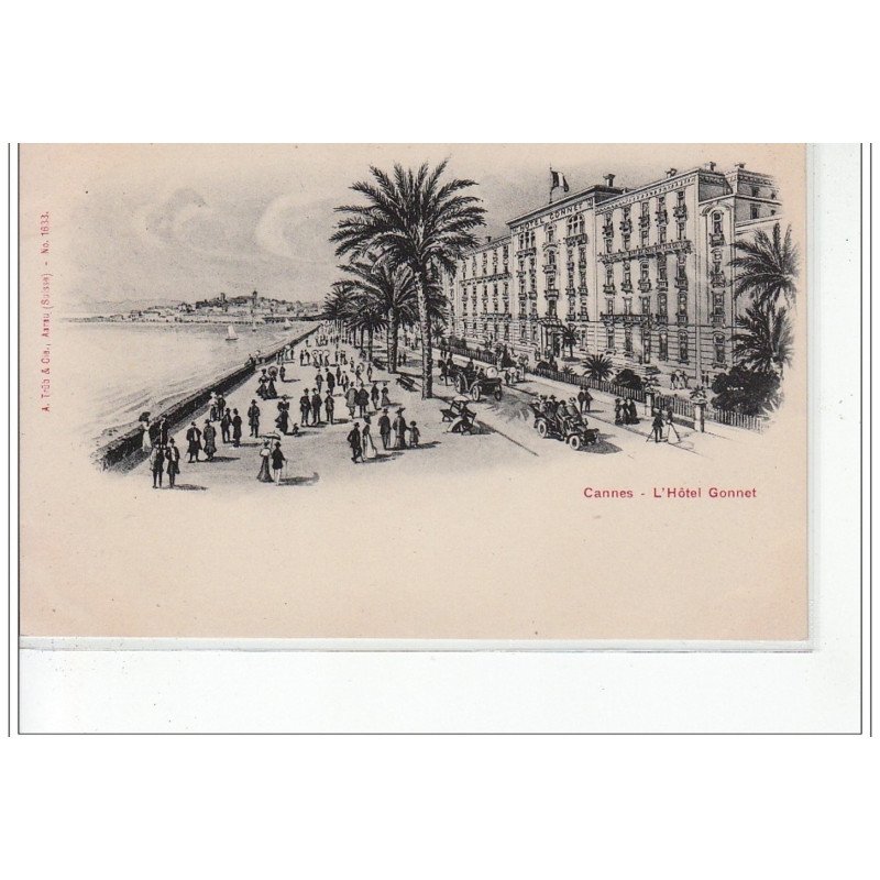CANNES - L'Hôtel Gonnet - très bon état