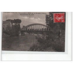 CHATEAU PORCIEN - Pont sur la rivière d'Aisne - reconstruit en 1923 - très bon état