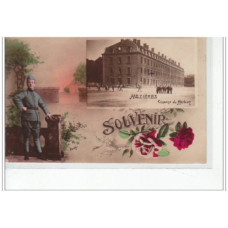 MEZIERES - Caserne du Merbion - Souvenir - très bon état