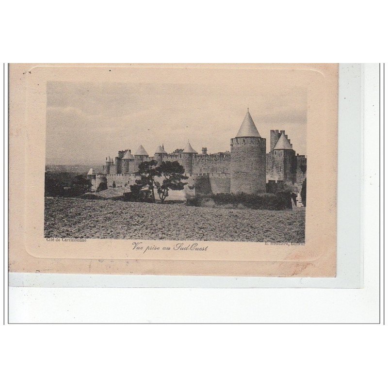 CARCASSONNE - Vue prise au Sud-Ouest - très bon état