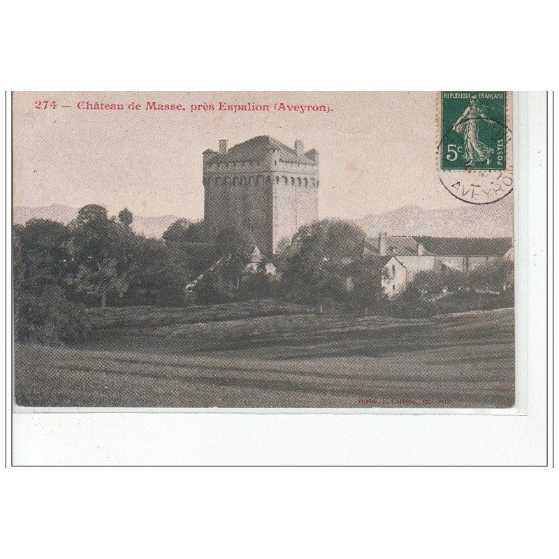Château de MASSE, près ESPALION - très bon état
