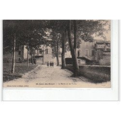 SAINT JEAN DU BRUEL - La Mairie et les Ecoles - état