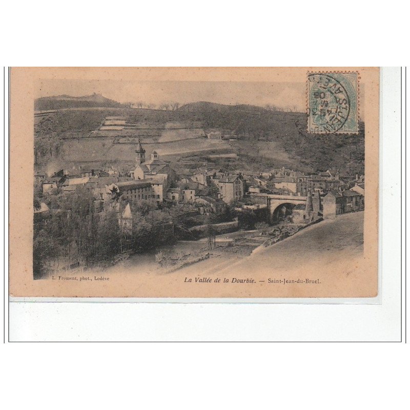 SAINT JEAN DU BRUEL - La vallée de la Dourbie - très bon état