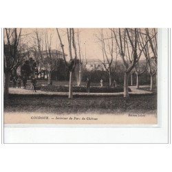 COUDOUX - Intérieur du parc du Château - très bon état