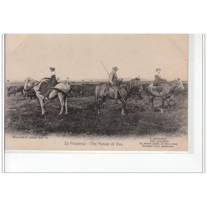 EN PROVENCE - Une manade - très bon état