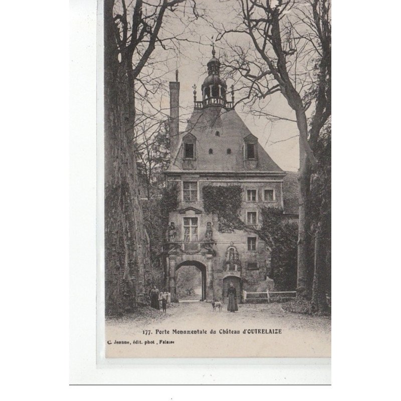 CALVADOS - Porte monumentale du Château d'OUTRELAIZE - très bon état