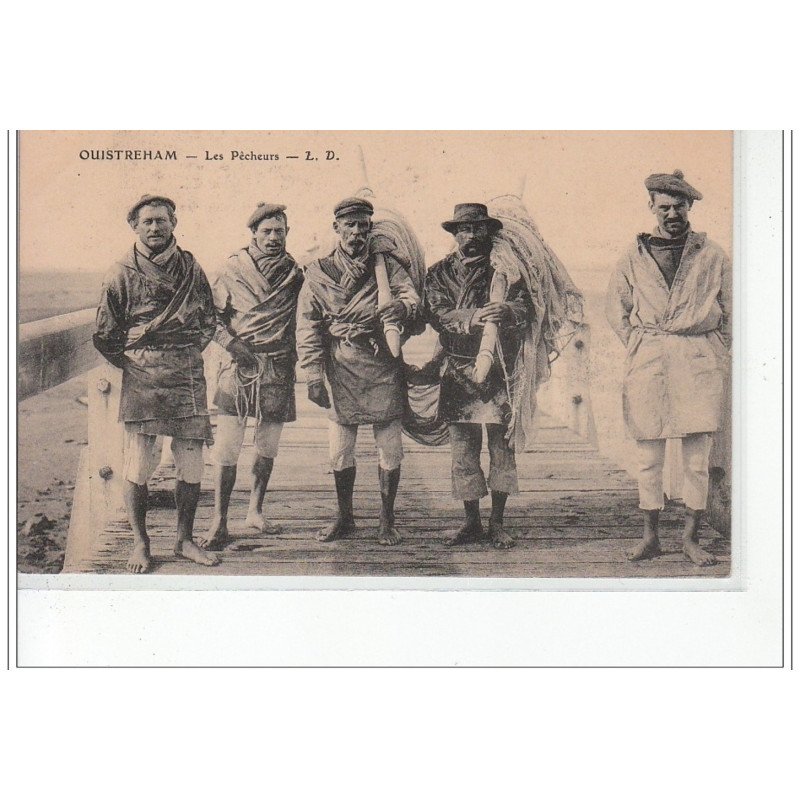 OUISTREHAM - Les pêcheurs - très bon état