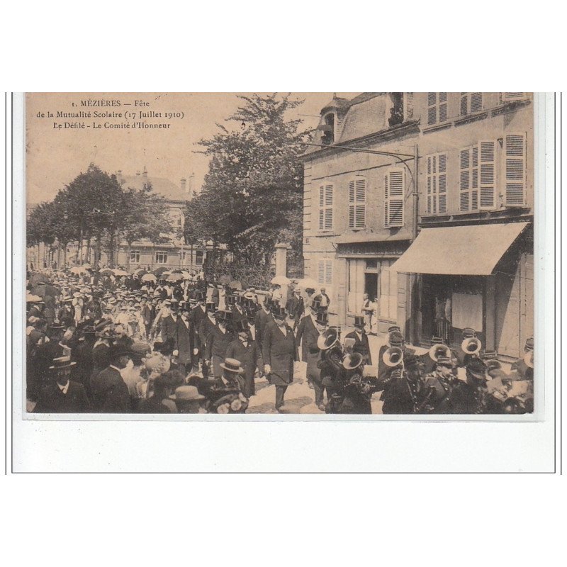 MEZIERES : fête de la Mutualité en 1910 - très bon état