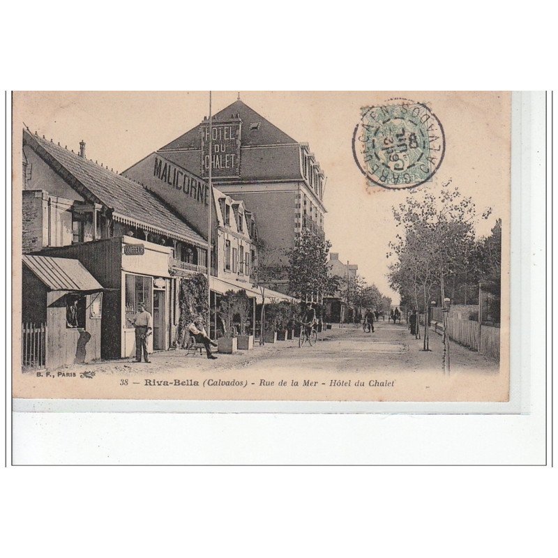 RIVA BELLA - Rue de la Mer - Hôtel du Chalet - très bon état